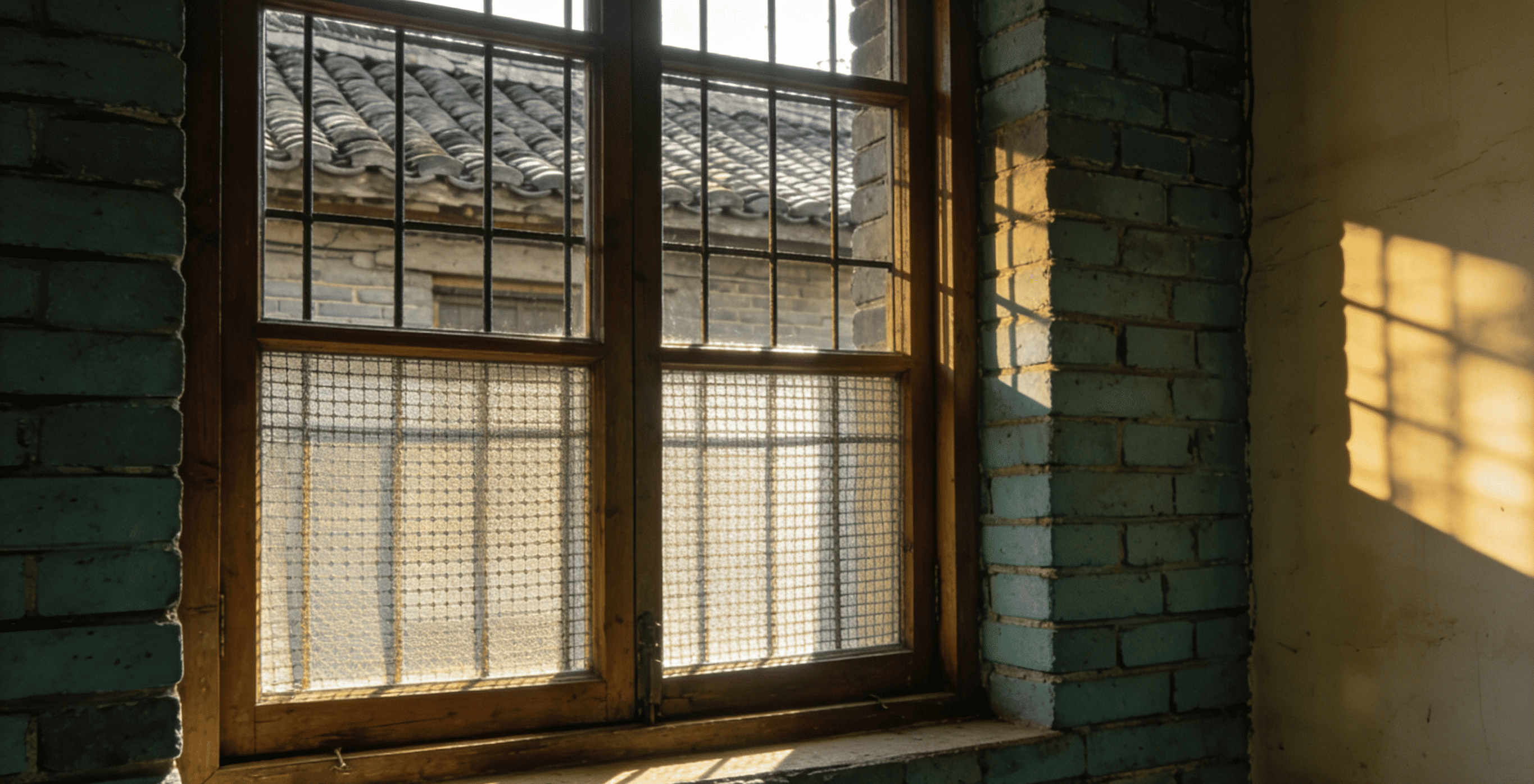 透气的墙，撑起老平房的窗