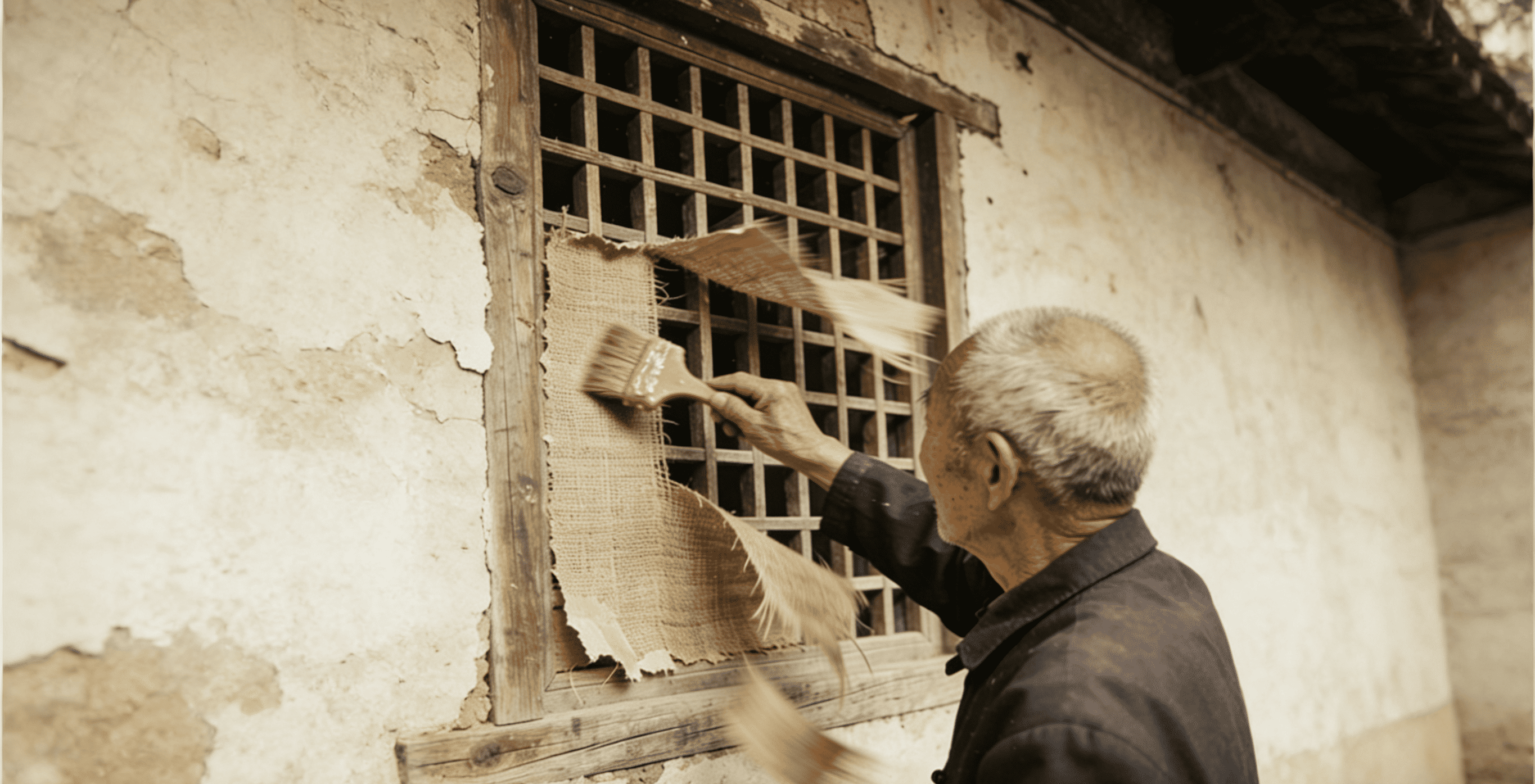 从糊窗户，到装纱窗