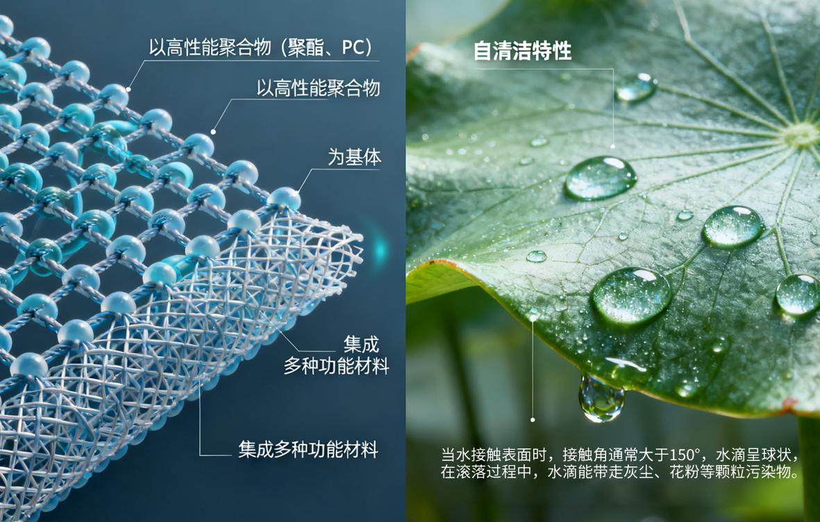 黑科技加持：自清洁、防静电、抗紫外线…小小纱网里的“超级装备”