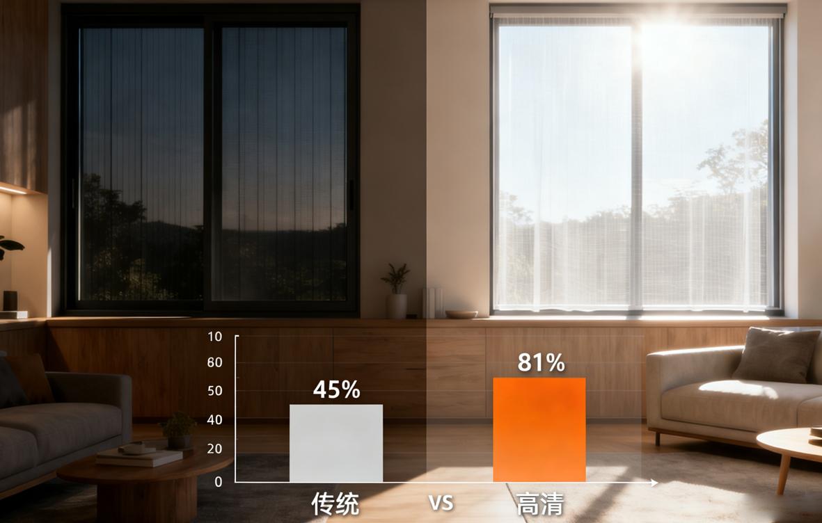 透光率提升80%？揭秘高清纱网背后那些不为人知的涂层与编织术